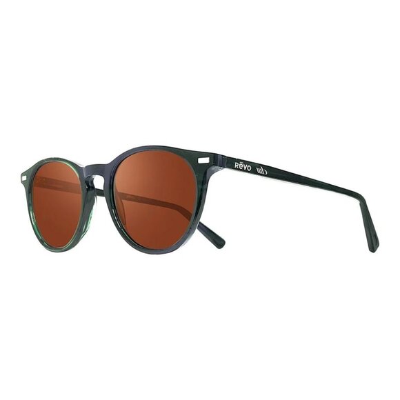 New REVO Revo X Marta Green Polarised Round RE 1234 08 GO Sunglasses Women - Picture 1 of 3
